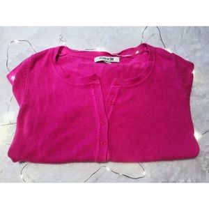 CYBER M SALE‼️ Pink 3/4 Sleeve Cardigan